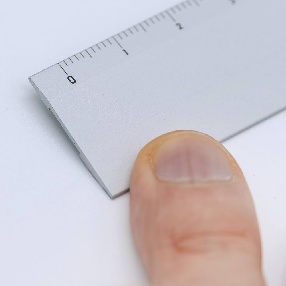 mrm-∞-k様　確認用 Amazon | ラダイト 定規 THIS INDUSTRIAL A6063 Ruler シルバー